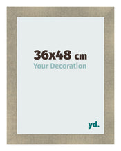 Fotolijst 36x48cm Goud Antiek MDF Pisa Voorzijde Maat | Yourdecoration.nl