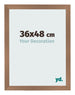 Fotolijst 36x48cm Koper Decor MDF Bologna Voorzijde Maat | Yourdecoration.nl