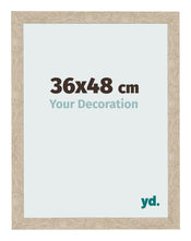 Fotolijst 36x48cm Sonoma Eiken MDF Bologna Voorzijde Maat | Yourdecoration.nl