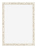Fotolijst 36x48cm Wit Vintage MDF Bologna Voorzijde | Yourdecoration.nl