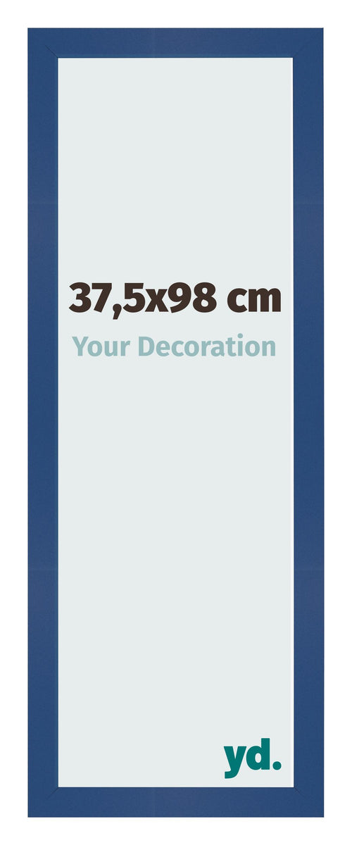 Fotolijst 37 5x98 cm Donkerblauw MDF Bologna Voorzijde Maat | Yourdecoration.nl