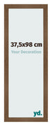 Fotolijst 37 5x98 cm Eiken Rustiek MDF Bologna Voorzijde Maat | Yourdecoration.nl