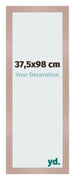 Fotolijst 37 5x98 cm Oudroze MDF Bologna Voorzijde Maat | Yourdecoration.nl