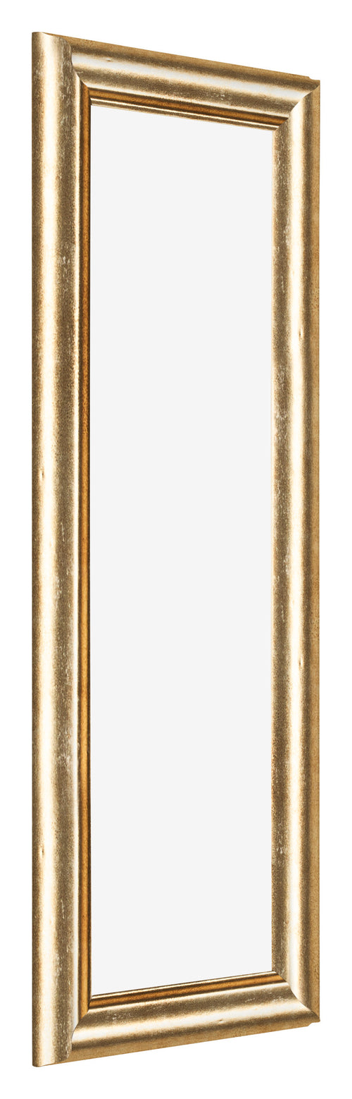 Fotolijst 37 5x98cm Goud Antiek MDF Lazio Voorzijde Schuin | Yourdecoration.nl