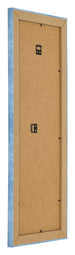 Fotolijst 37 5x98cm Helder Blauw Geveegd MDF Pisa Achterzijde Schuin | Yourdecoration.nl
