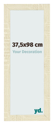 Fotolijst 37 5x98cm Sonoma Eiken MDF Pisa Voorzijde Maat | Yourdecoration.nl