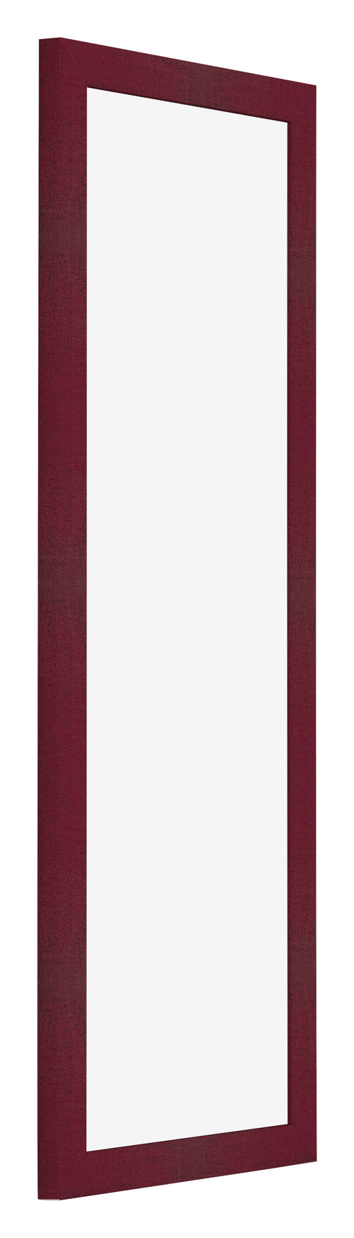 Fotolijst 37 5x98cm Wijnrood Geveegd MDF Bologna Voorzijde Schuin | Yourdecoration.nl