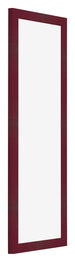 Fotolijst 37 5x98cm Wijnrood Geveegd MDF Bologna Voorzijde Schuin | Yourdecoration.nl