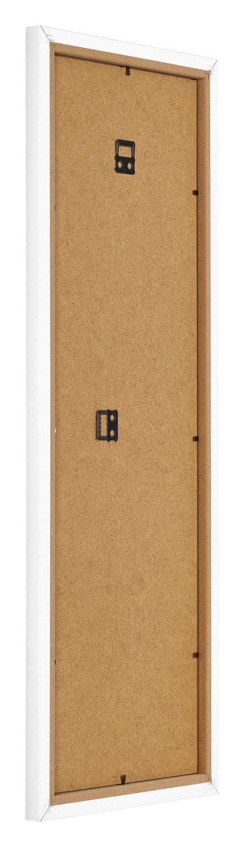 Fotolijst 37 5x98cm Wit Mat MDF Bologna Achterzijde Schuin | Yourdecoration.nl
