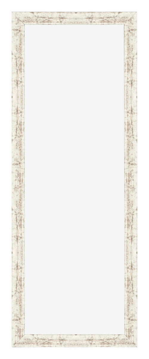 Fotolijst 37 5x98cm Wit Vintage MDF Bologna Voorzijde | Yourdecoration.nl