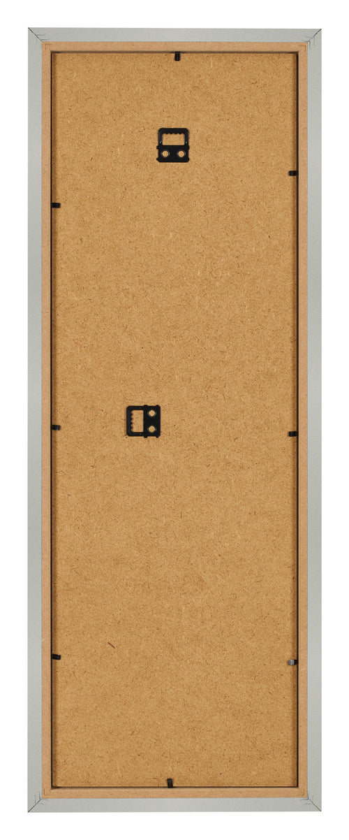 Fotolijst 37 5x98cm Zilver Mat MDF Bologna Achterzijde | Yourdecoration.nl