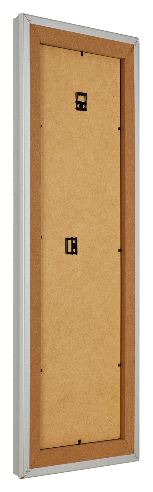 Fotolijst 37 5x98cm Zilver Mat MDF Lazio Achterzijde Schuin | Yourdecoration.nl