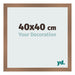 Fotolijst 40x40cm Koper Decor MDF Bologna Voorzijde Maat | Yourdecoration.nl