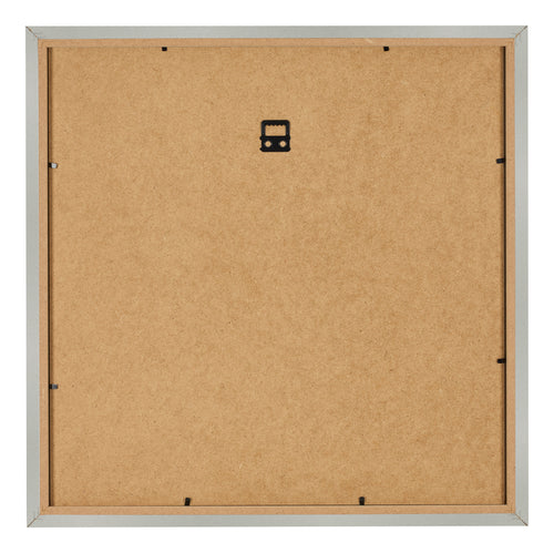 Fotolijst 40x40cm Zilver Mat MDF Bologna Achterzijde | Yourdecoration.nl