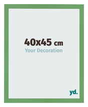 Fotolijst 40x45 cm Groen MDF Bologna Voorzijde Maat | Yourdecoration.nl