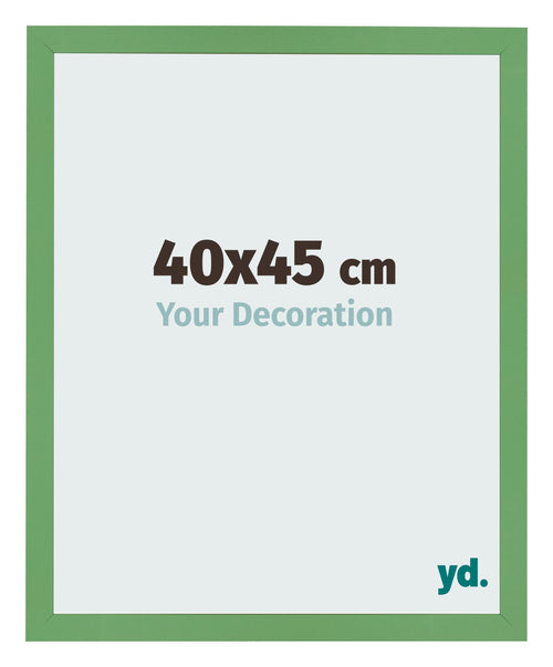 Fotolijst 40x45 cm Groen MDF Bologna Voorzijde Maat | Yourdecoration.nl