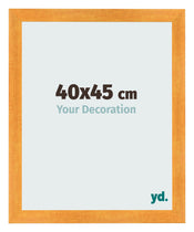 Fotolijst 40x45cm Oranje MDF Pisa Voorzijde Maat | Yourdecoration.nl