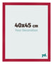 Fotolijst 40x45cm Rood MDF Bologna Voorzijde Maat | Yourdecoration.nl