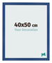 Fotolijst 40x50 cm Donkerblauw MDF Bologna Voorzijde Maat | Yourdecoration.nl