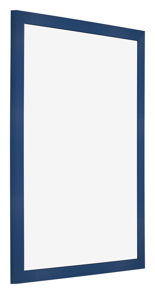 Fotolijst 40x50cm Donkerblauw MDF Bologna Voorzijde Schuin | Yourdecoration.nl