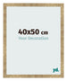 Fotolijst 40x50cm Goud Antiek MDF Bologna Voorzijde Maat | Yourdecoration.nl