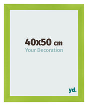 Fotolijst 40x50cm Groen MDF Pisa Voorzijde Maat | Yourdecoration.nl