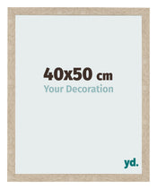 Fotolijst 40x50cm Sonoma Eiken MDF Bologna Voorzijde Maat | Yourdecoration.nl