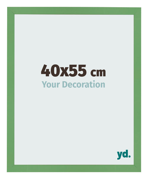 Fotolijst 40x55 cm Groen MDF Bologna Voorzijde Maat | Yourdecoration.nl