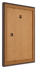 Fotolijst 40x55cm Eiken Donker MDF Lazio Achterzijde Schuin | Yourdecoration.nl