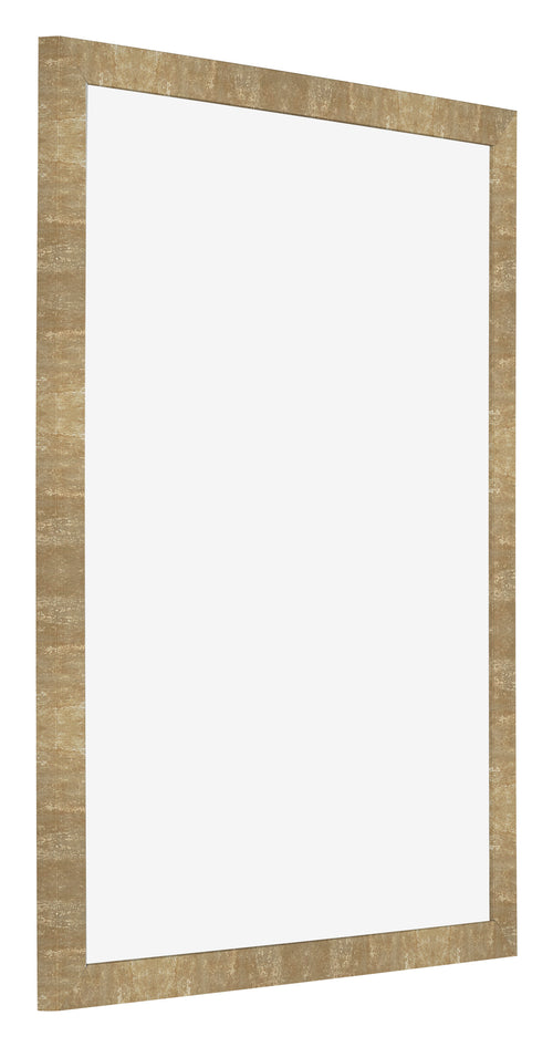Fotolijst 40x55cm Goud Antiek MDF Bologna Voorzijde Schuin | Yourdecoration.nl