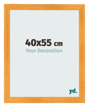 Fotolijst 40x55cm Oranje MDF Pisa Voorzijde Maat | Yourdecoration.nl