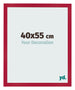 Fotolijst 40x55cm Rood MDF Bologna Voorzijde Maat | Yourdecoration.nl