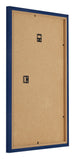 Fotolijst 40x60cm Donkerblauw Geveegd MDF Bologna Achterzijde Schuin | Yourdecoration.nl