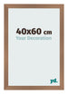Fotolijst 40x60cm Koper Decor MDF Bologna Voorzijde Maat | Yourdecoration.nl