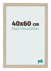 Fotolijst 40x60cm Sonoma Eiken MDF Bologna Voorzijde Maat | Yourdecoration.nl