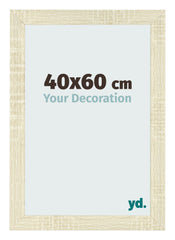 Fotolijst 40x60cm Sonoma Eiken MDF Pisa Voorzijde Maat | Yourdecoration.nl