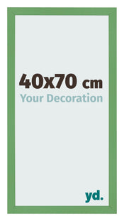 Fotolijst 40x70 cm Groen MDF Bologna Voorzijde Maat | Yourdecoration.nl