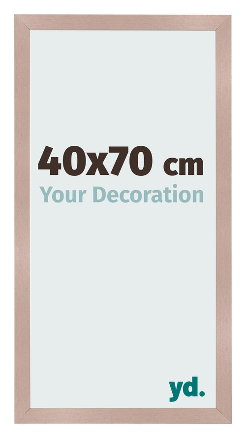 Fotolijst 40x70 cm Oudroze MDF Bologna Voorzijde Maat | Yourdecoration.nl