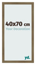 Fotolijst 40x70cm Brons Decor MDF Bologna Voorzijde Maat | Yourdecoration.nl
