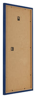 Fotolijst 40x70cm Donkerblauw Geveegd MDF Bologna Achterzijde Schuin | Yourdecoration.nl
