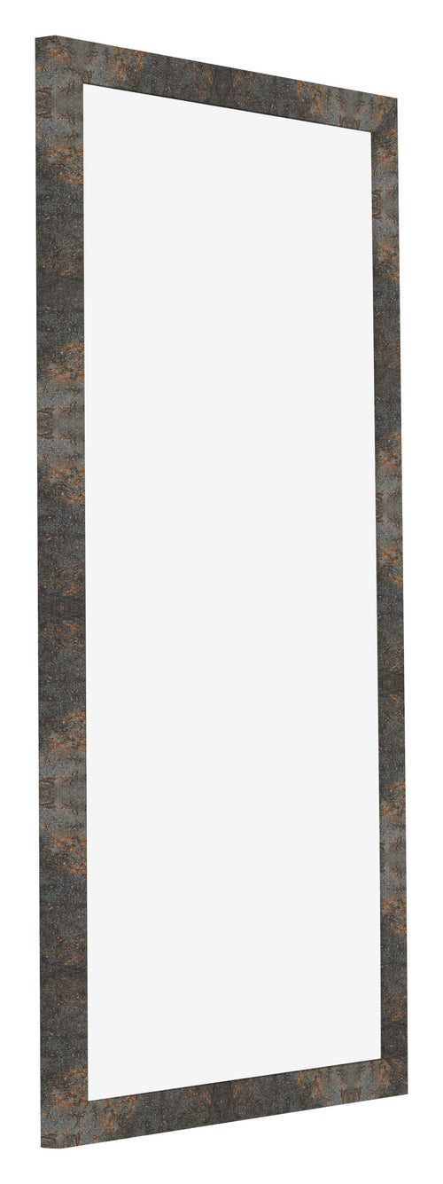 Fotolijst 40x70cm Geoxideerd Metaal MDF Bologna Voorzijde Schuin | Yourdecoration.nl
