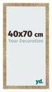 Fotolijst 40x70cm Goud Antiek MDF Bologna Voorzijde Maat | Yourdecoration.nl