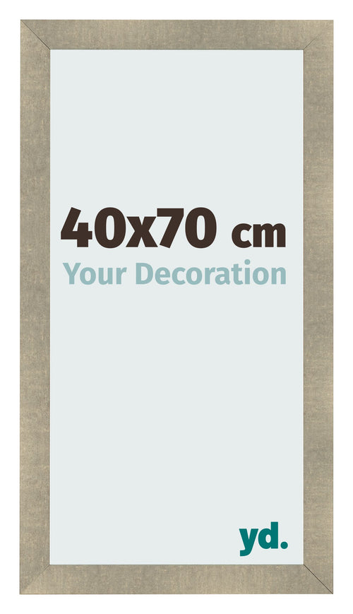 Fotolijst 40x70cm Goud Antiek MDF Pisa Voorzijde Maat | Yourdecoration.nl