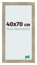 Fotolijst 40x70cm Goud Antiek MDF Pisa Voorzijde Maat | Yourdecoration.nl