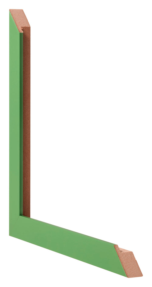 Fotolijst 40x70cm Groen MDF Bologna Detail Doorsnede | Yourdecoration.nl