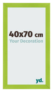 Fotolijst 40x70cm Groen MDF Pisa Voorzijde Maat | Yourdecoration.nl