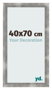 Fotolijst 40x70cm Metaal Vintage MDF Pisa Voorzijde Maat | Yourdecoration.nl