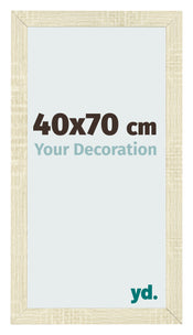 Fotolijst 40x70cm Sonoma Eiken MDF Pisa Voorzijde Maatv | Yourdecoration.nl
