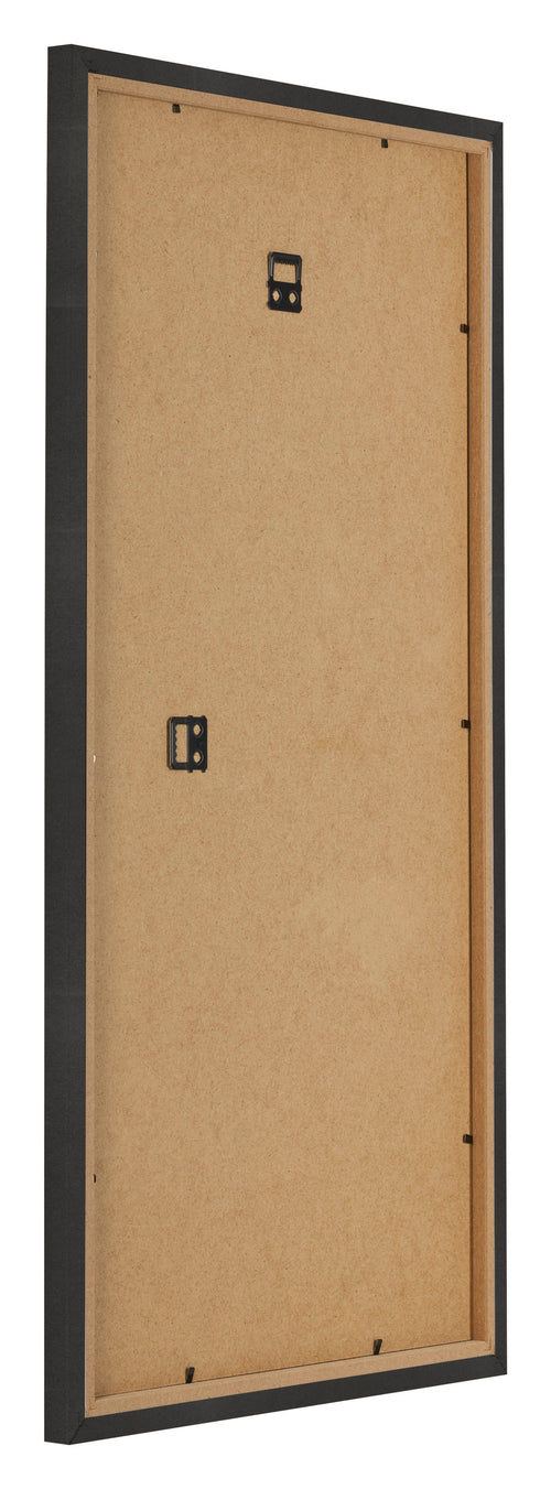 Fotolijst 40x70cm Zwart Mat MDF Bologna Achterzijde Schuin | Yourdecoration.nl