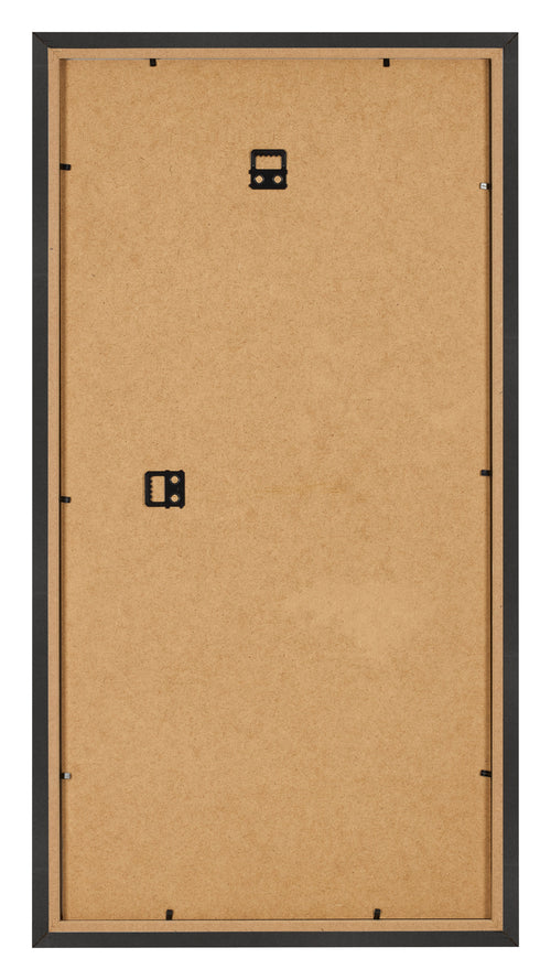 Fotolijst 40x70cm Zwart Mat MDF Bologna Achterzijde | Yourdecoration.nl